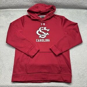 Under Armour Mens Large South Carolina Gamecocks Baseball Garnet Storm Hoodie